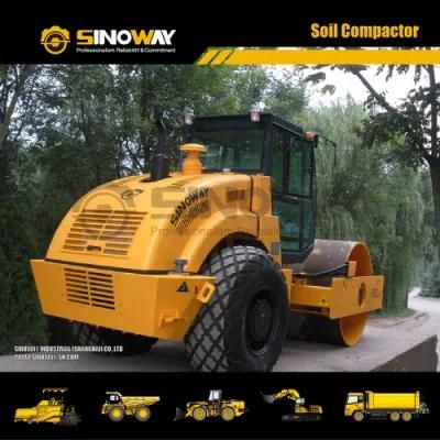 Road Construction Machine 14 Ton Smooth Drum Vibratory Roller Compactor Price