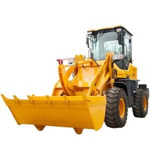 China Wheel Loader Luqing 1.2 Ton Wheel Loader /Front End Loader with Bucket for Sale