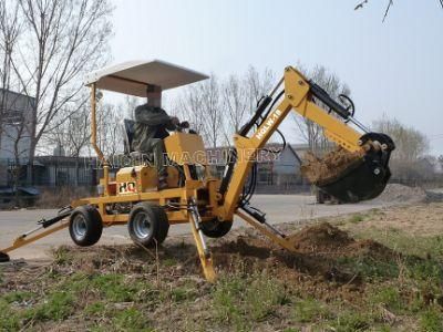 Small Tractor Excavator with CE, SGS