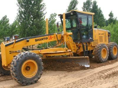 Shantui 180HP Motor Grader Road Construction Machinery