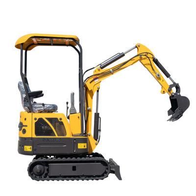 Rhinoceros Small Track Excavators Xn08 880kg Mini Excavator Micro Digger 0.025 Bucket Bagger for Sale