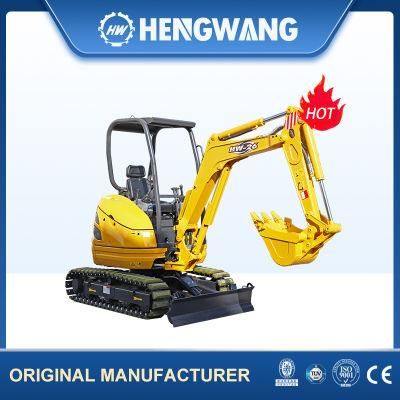 Construction Machinery 2.6ton Crawler Digger for Digging
