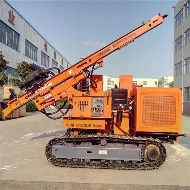 Mountain Multifunction Solar Pile Driver Drilling Rig Machine