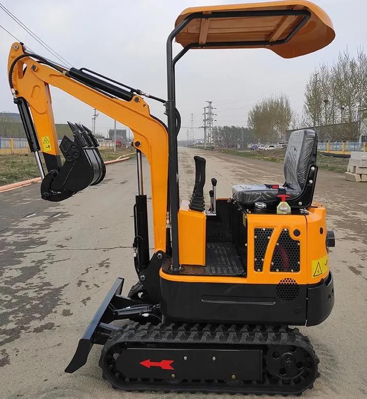 Xiniu Mini Excavator 0.8ton Rhinoceros Micro Crawler Excavator Xn08