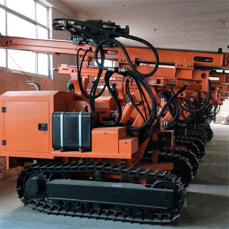 Photovoltaic Solar Pile Multipurpose Drilling Rig