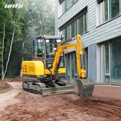 Free Freight Mini Digger CE/EPA/Euro 5 Small Crawler Bagger Mini Excavator 2.0 Ton 2.5 T with Cheap Price