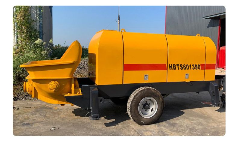 Little Hour 40m3/H Stationary Cement Pump Concrete Mixer Pump in Truck