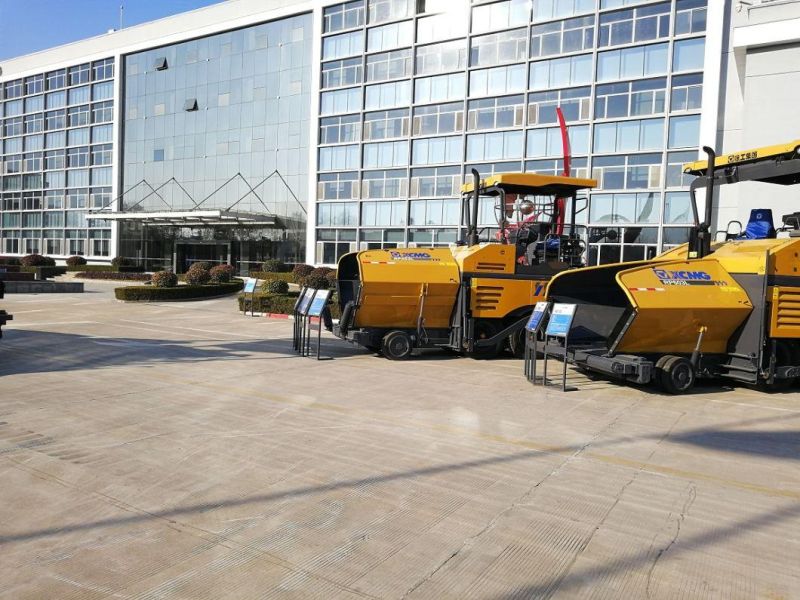 China Original Factory Wheel Type Asphalt Paver RP603L with Moba Leveling Instrument
