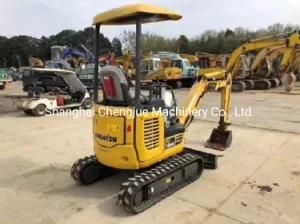 Used Komatsu PC18 Excavator Mini 2ton Excavators at Cheap Price Original Janpan Excavators