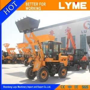 CE Mini /Small Compact Front End Wheel Loader Ly918 for Farm Garden