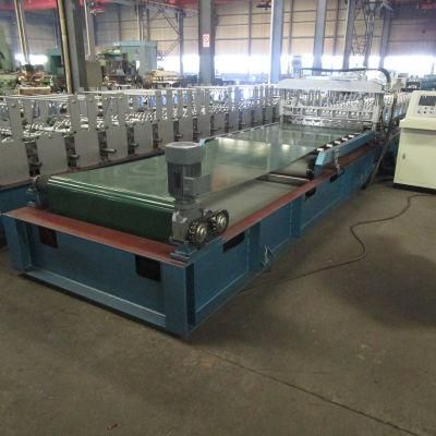 New Designed 35m/Min High Efficiency Continuous Roof Panel Roll Forming Machine