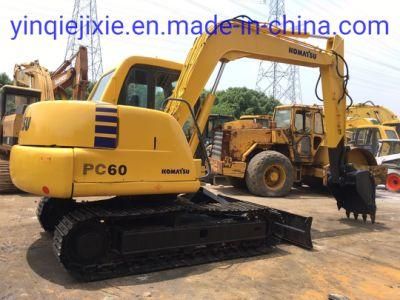 Made in Japan Komatsu PC60-7 Mini Excavator with Cheaper Price