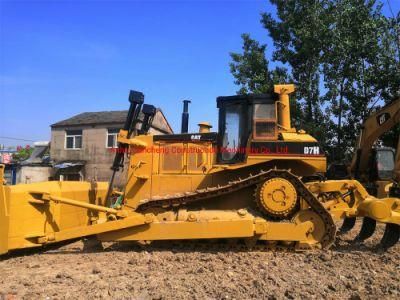 Used High Perforance Crawler Bulldozer Caterpillar D7h Crawler Dozer