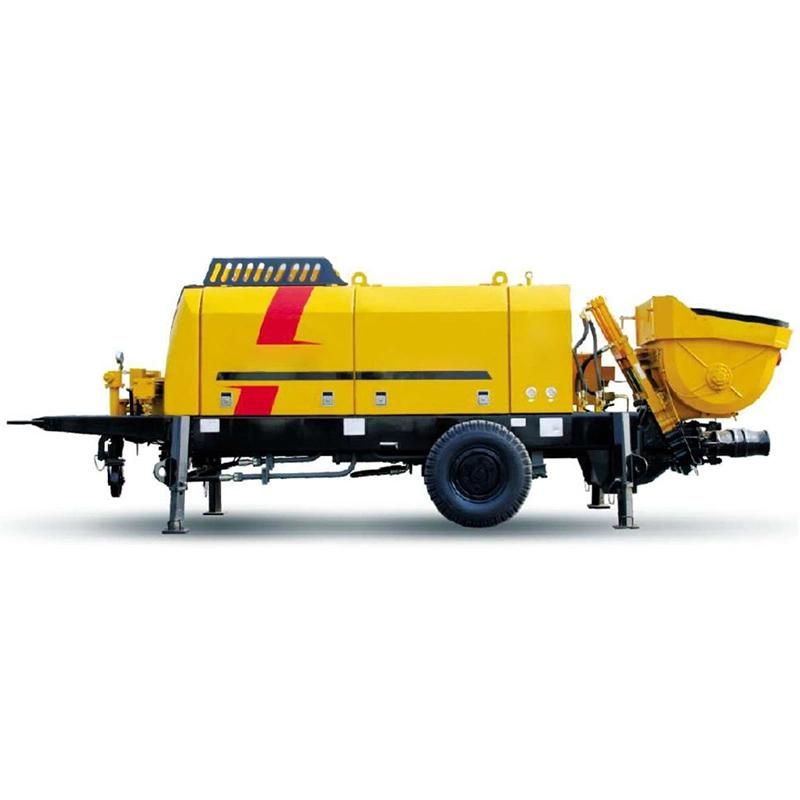 New Diesel and Electric Trailer Concrete Cement Mixer Pump Hbt6013c-5s 65m3/Hour