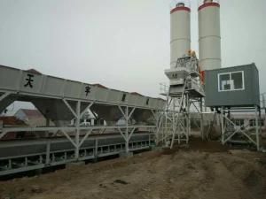 Road Construction Machine 50 Tons Concrete Batching Plant for Cement Mixer