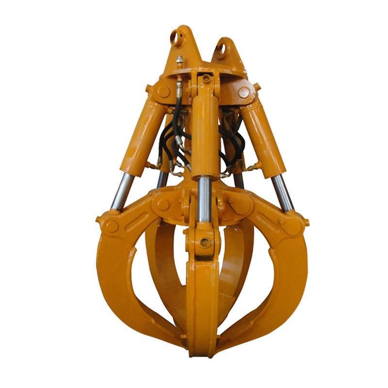 for Ton Excavator Bucket Spare Parts Wood Grapple