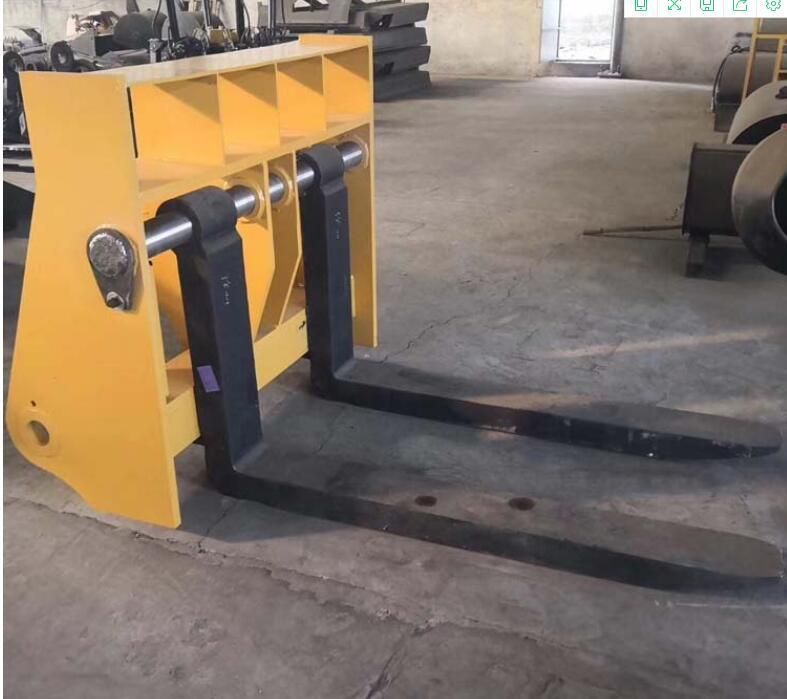 Backhoe Forklift Pallet Fork Attachment