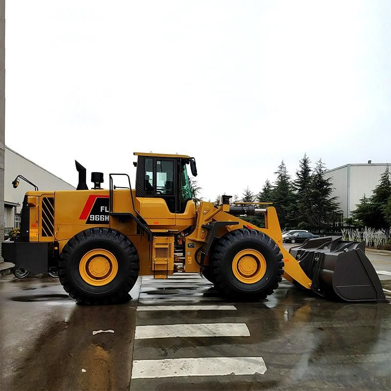 Lovol Wheel-Loader FL966h with 6.5ton Rated Loading Capacity