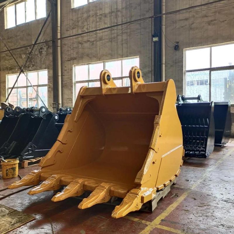 High Strength Wear-Resistant Excavator Heavy Rock Bucket/Bucket Tooth/Backhoe/Excavator Spare