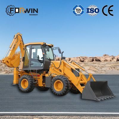 Fw30-25/2.5t Brand New 4 Wheel Drive Cheap Mini Small Hydraulic Front End Loader and Tractor Backhoe Excavator Loader Price for Sale