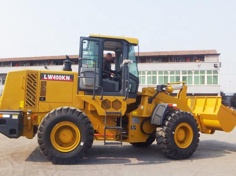 4 Tons Small Wheel Loader Lw400kn with Tools