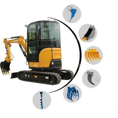 Cash Coupon Sale with Cabin Mini Excavators Mini Digger Excavator Earth-Moving Hydraulic Crawler Excavator