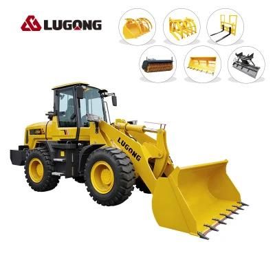 Earthmoving Machinery Diesel Engine Equipment Industrial Compact Wheel Loader for Construction
