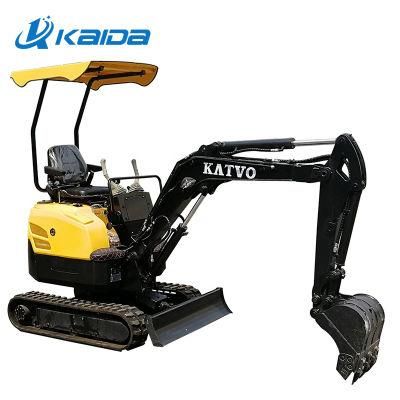 Japan Engine Mini Hydraulic Excavator Hydraulic Mini Excavator with Cheap Prices for Sale 1.5 Ton Digger