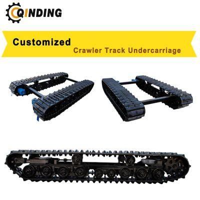80 Tons Steel Track Undercarriage for Pipelayers, Harvesting Steel Track Crawler Undercarriage