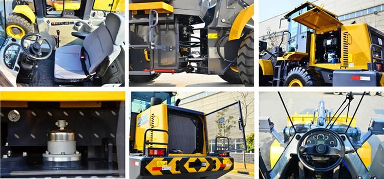 XCMG Lw300kn 3ton Mini Hydraulic Front Wheel Loader Price List for Sale