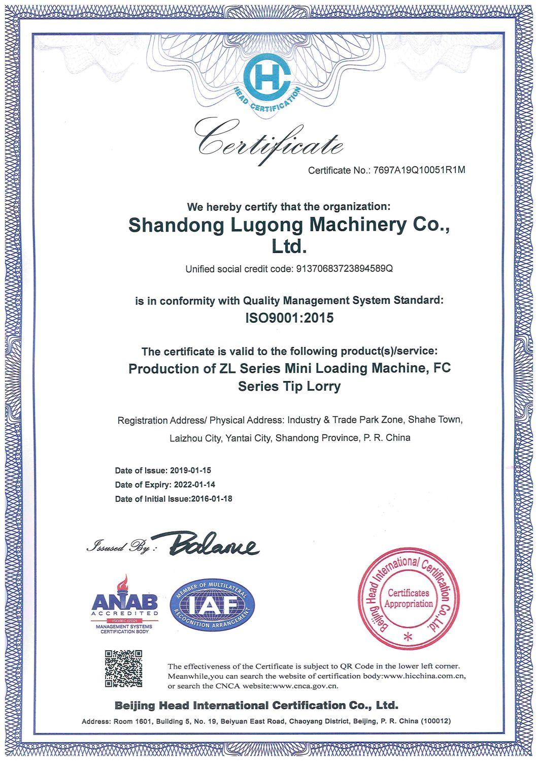 Lugong LG930 Turbo Payloader with Hub Reducer