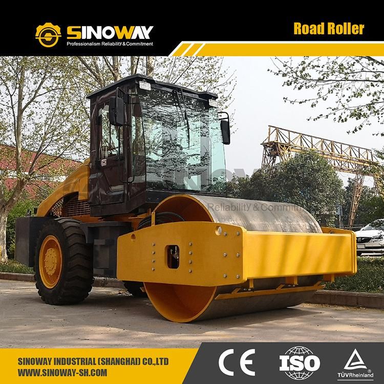 Road Construction Machinery 8 Ton Drum Roller with Hydraulic Vibrating