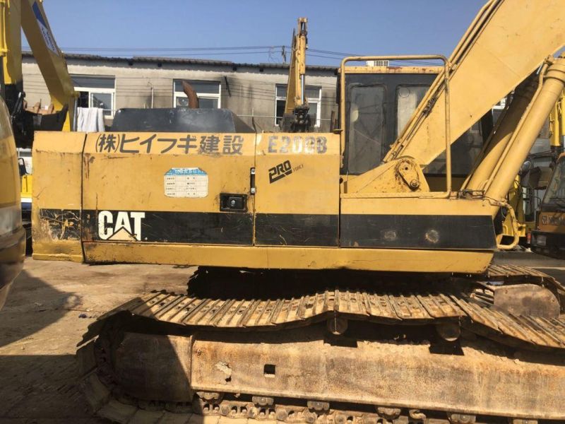 Original Paint Second Hand Caterpillar E200b 0.7m3 Cat Excavator