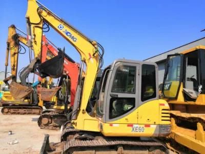 Used /6ton/Mini/Good Quality/Very Cheap/80% New Xcmgg Xe60 Crawler Excavators/Hot Sale