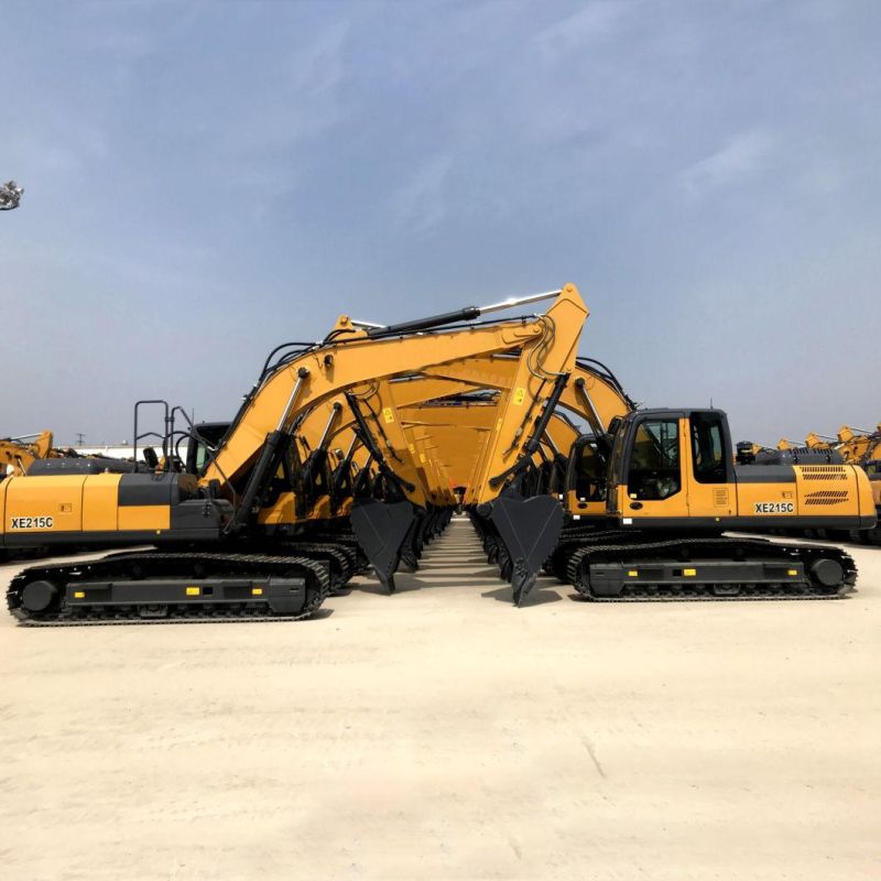 High Quality Scale Model Xe215c Wheel Excavator Rubber Tracks 21.5ton Pelleteuse