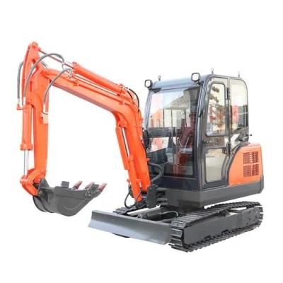 Hixen High Efficiency Mini Excavator with Kubota Yanmar Engine Good Quality China Factory Suppliy