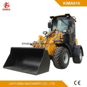 Kima910 with Ce Engine Rops/Fops Cabin 1 Ton Mini Loader