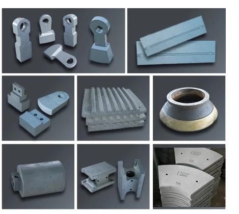 High Chromium Mixer Wear Parts Concrete Mixing Spare Parts - Blade/ Scraper/ Liner