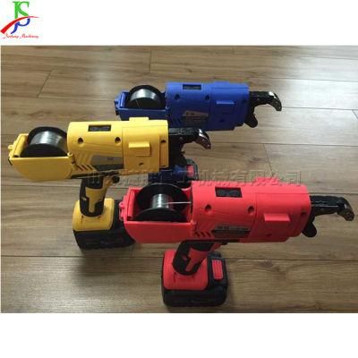 Rechargeable Automatic Steel Bundling Machine Building Steel Bundling Tool