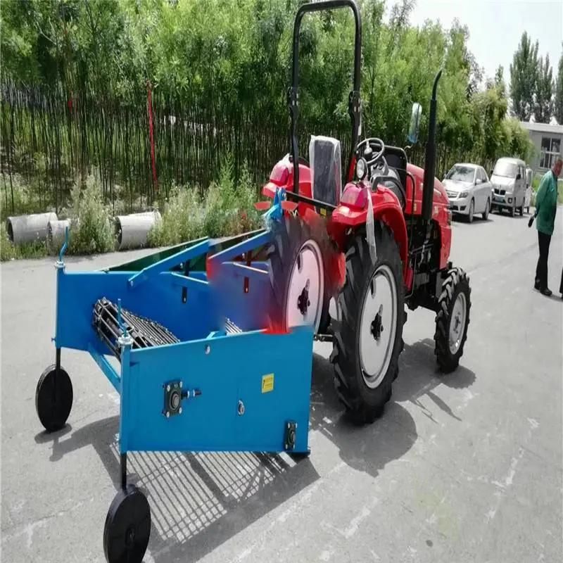 CE Proved 4u-1600 Two Rows Potato Garlic Carrot Mini Combine Harvester