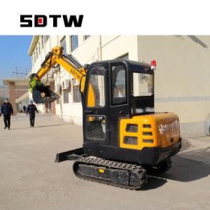 High Efficiency Sdtw Mini Excavator Prices Excavator Machine Excavator for Sale