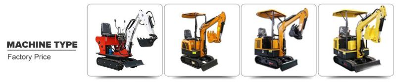 New Ce Certification Hydraulic Mini Crawler Excavator Compact Micro Digger 0.8ton 1ton 2ton 3ton 4ton 5ton 6ton 7ton 8ton 9ton 10ton Prices