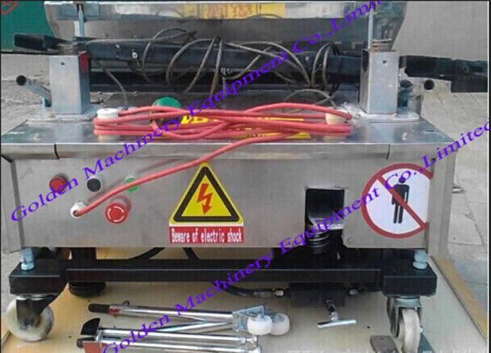 China Automatic Wall Mortar Plastering Rendering Machine
