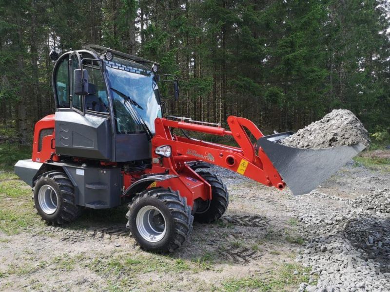 Hydraulic Wl12 Four Wheel Drive Farming Shove Loaders