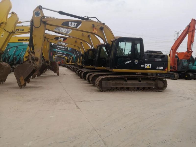 Second Hand Cat 315D Excavator / Used Cat312descavator Towable Backhoebackhoe Loaders/Excavadora Cat 315D De Segunda Mano / Retroexcavadora Remolcable Cat312 Us