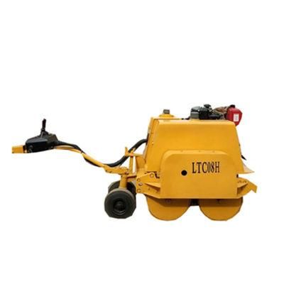 Lutong Vibratory/Static Roller Compactor 0.8 Ton Road Roller with Cheap Price