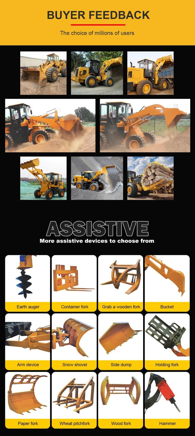 CE Chinese 1.8cbm 3 Ton Front End Loader with Joystick and Fork Cheapest Articulated Mini Wheel Loader for Sale