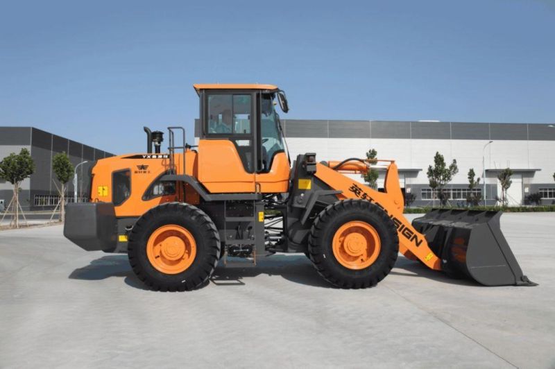 Ensign 3 Ton Front Wheel Loader with Mechanical Control