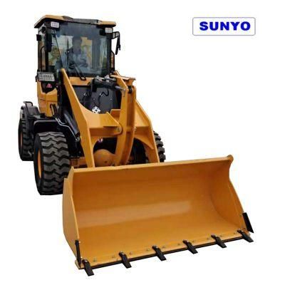 Sunyo Wheel Loader Zl932g Model Mini Loader Similar as Backhoe Loader and Skid Steer Loader.