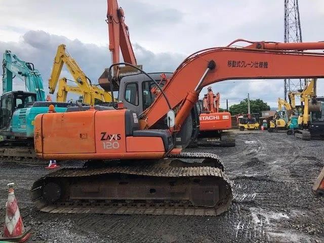 12 Ton Hitachi Zx120 Excavadora Usada Excavatrice Pelle Second Hand Used Hydraulic Crawler Track Excavator Mining Construction Machinery Equipment Excavators